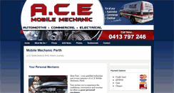 Desktop Screenshot of mobilemechanicperth.net.au